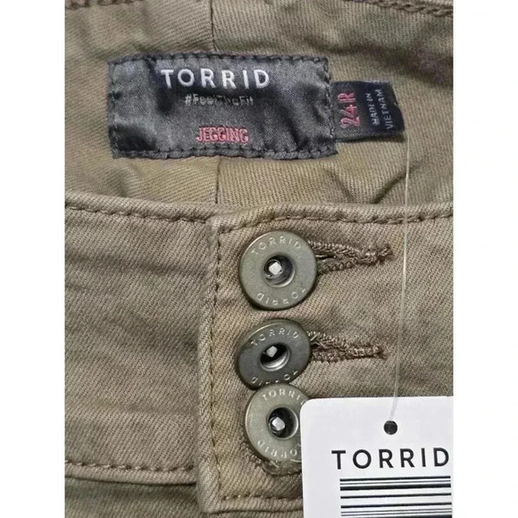 Women's Torrid Jegging, Size 24, Tan python - Picture 5 of 10